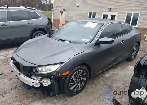 2017 Honda Civic Lx-P from USA, damaged, VIN 2HGFC4B06HH300723